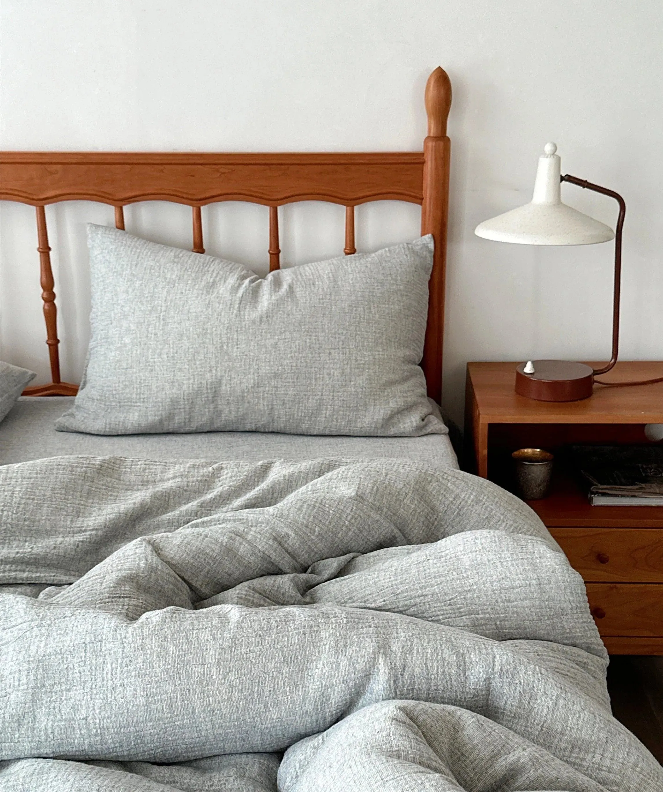 Earth Essence Cotton And Linen Duvet Cover Set
