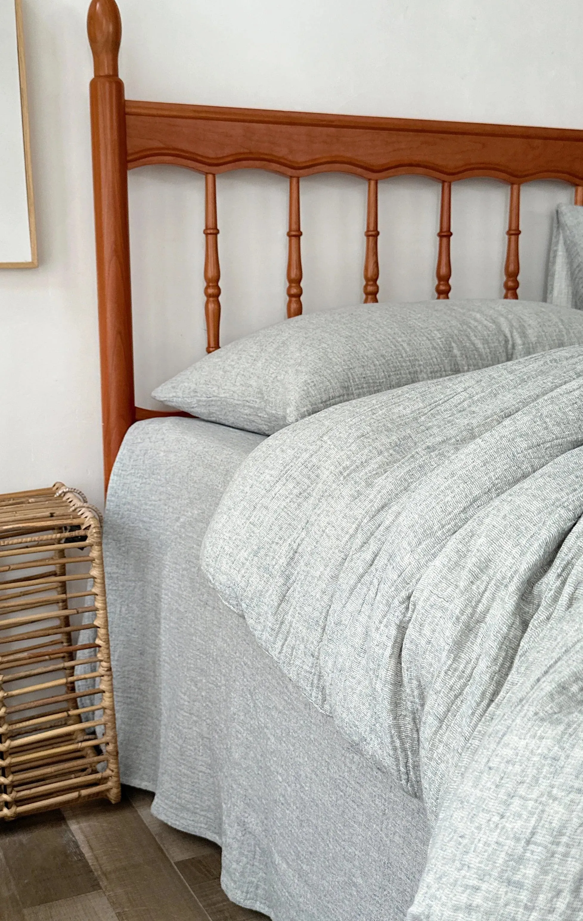 Earth Essence Cotton And Linen Duvet Cover Set