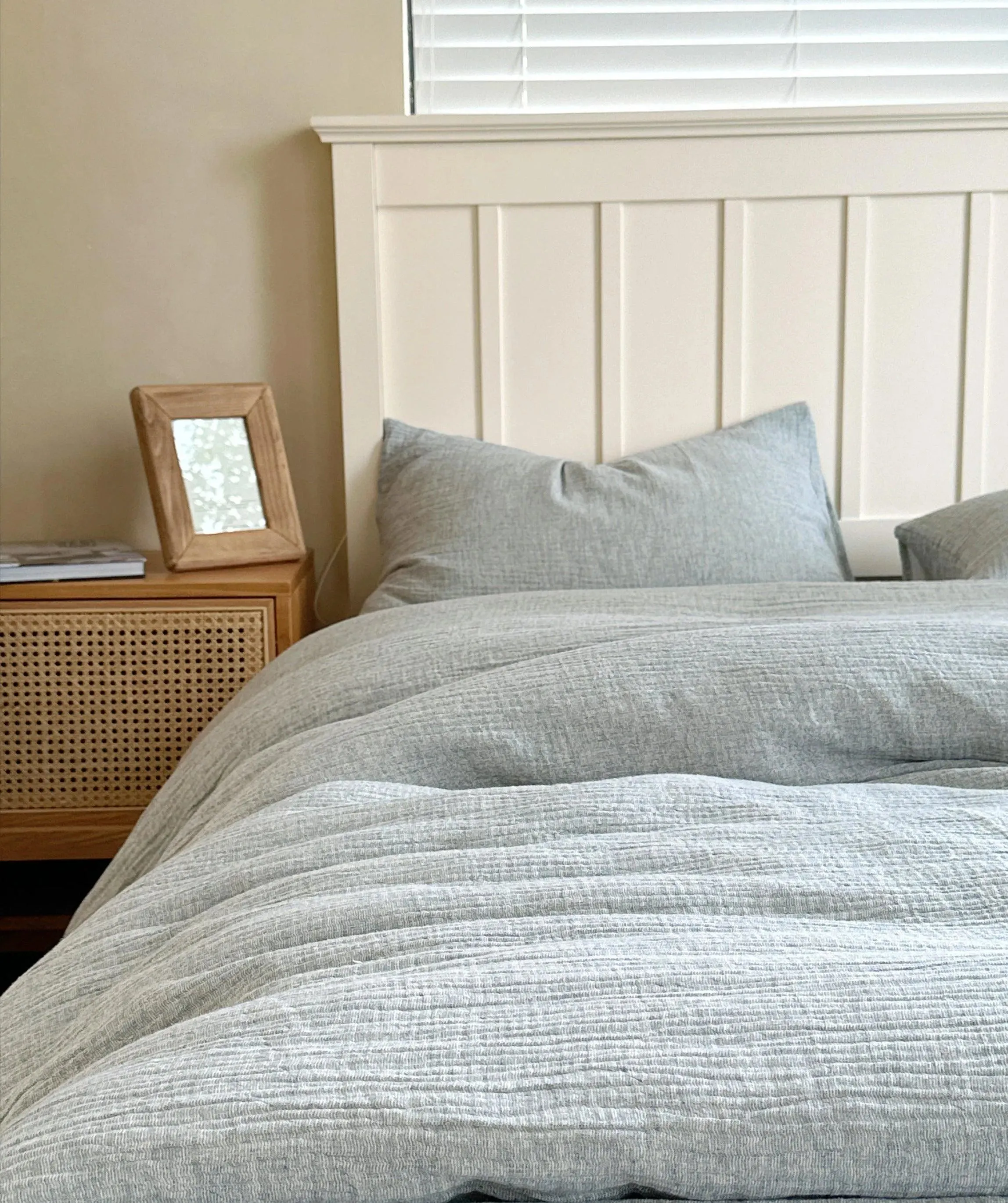 Earth Essence Cotton And Linen Duvet Cover Set