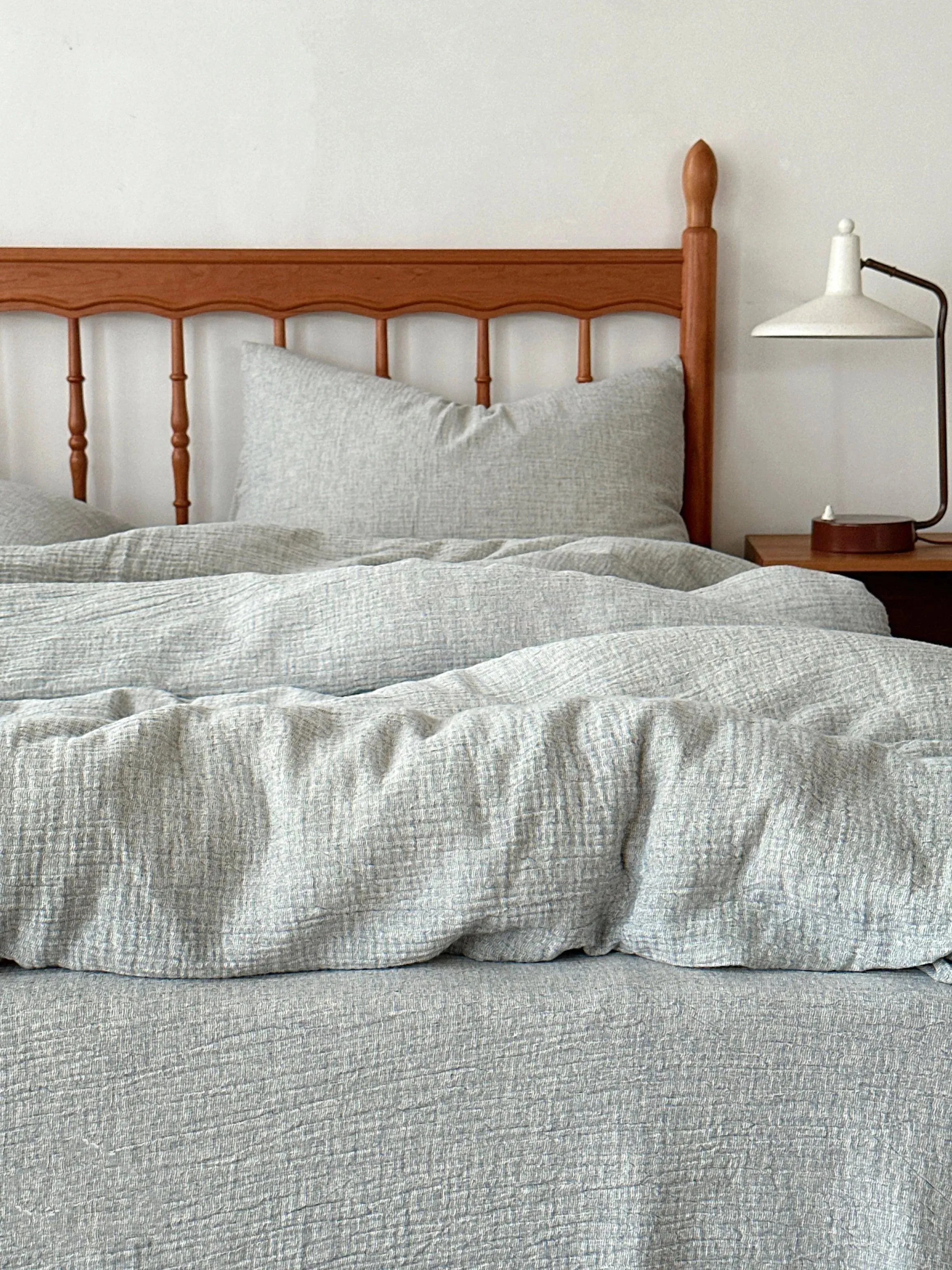 Earth Essence Cotton And Linen Duvet Cover Set