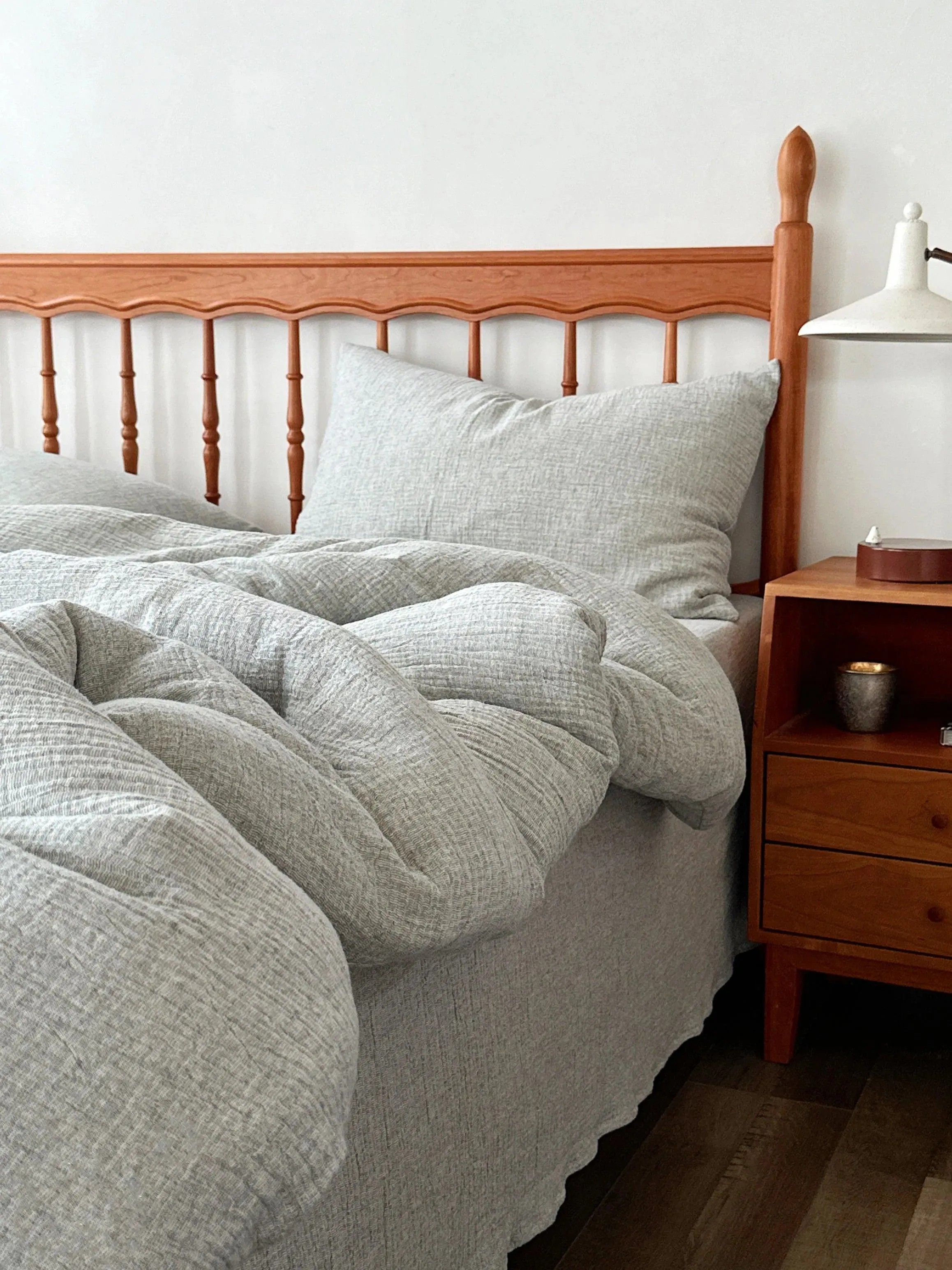 Earth Essence Cotton And Linen Duvet Cover Set