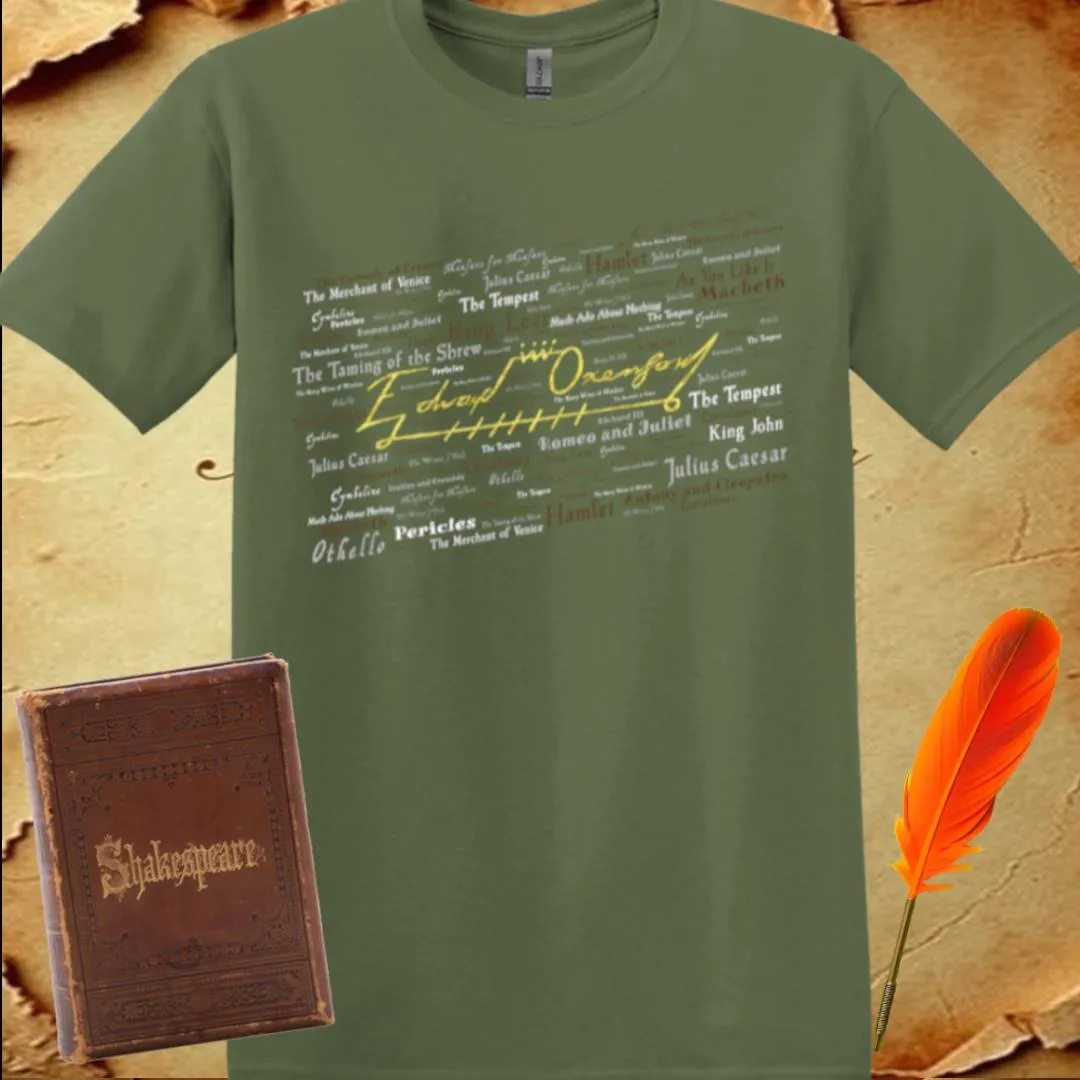 Edward de Vere "Oxenford" Signature T-Shirt