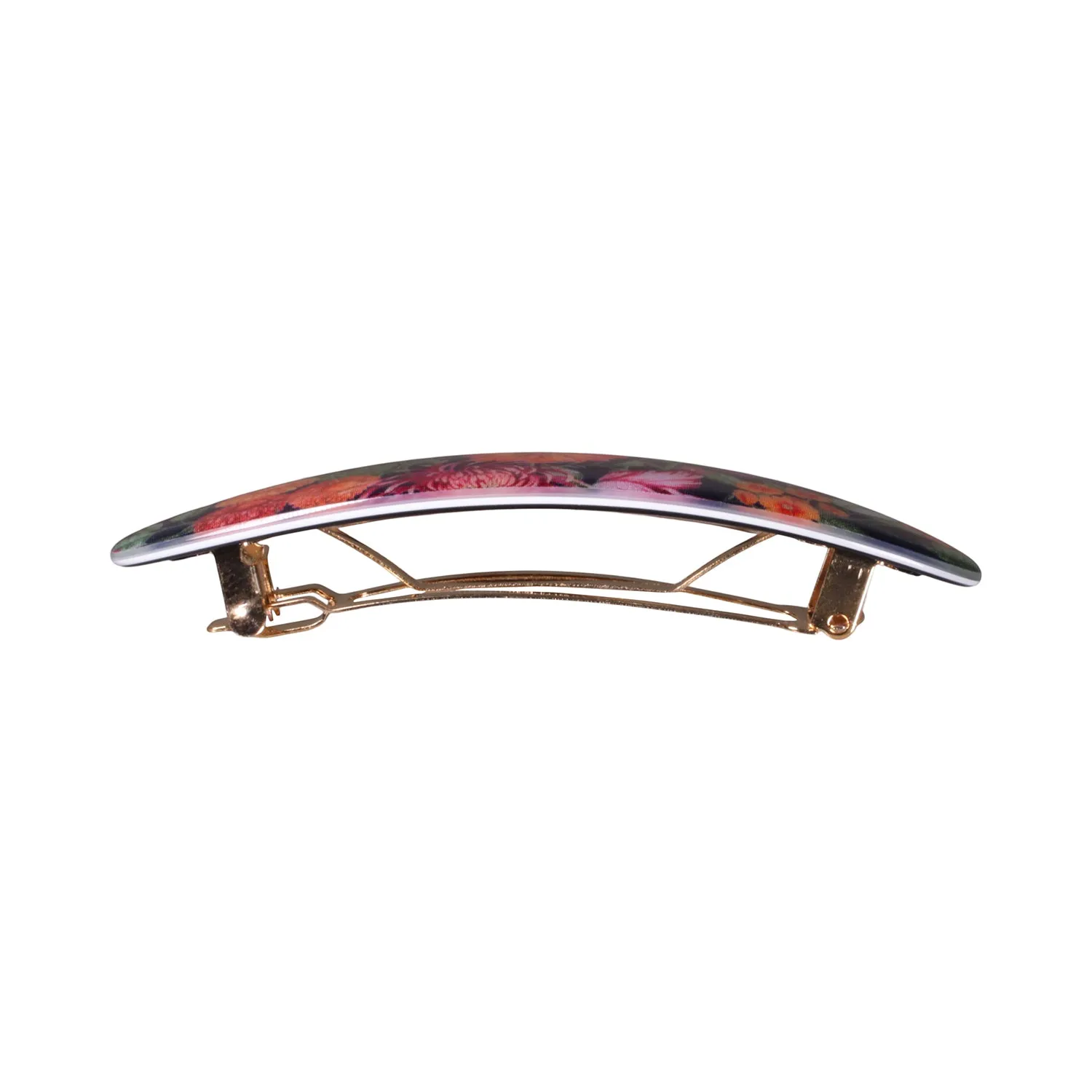 Elisa Small Royal Garland Print Hair Clip