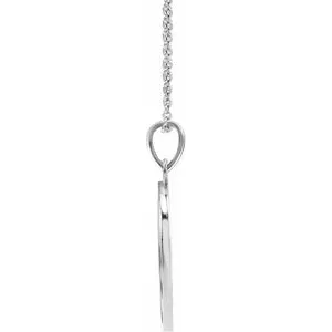 Engraved Disc 16-18" Necklace or Pendant 87444