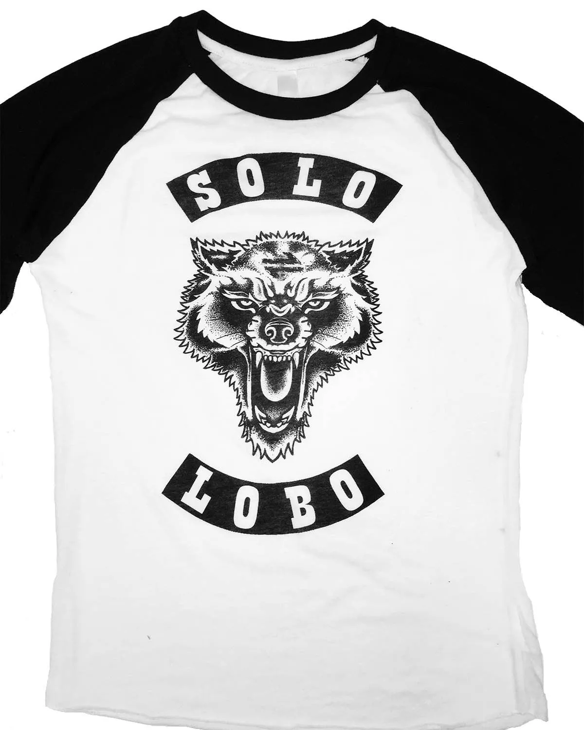EQ Solo Lobo 3/4 Sleeve Raglan (Unisex)