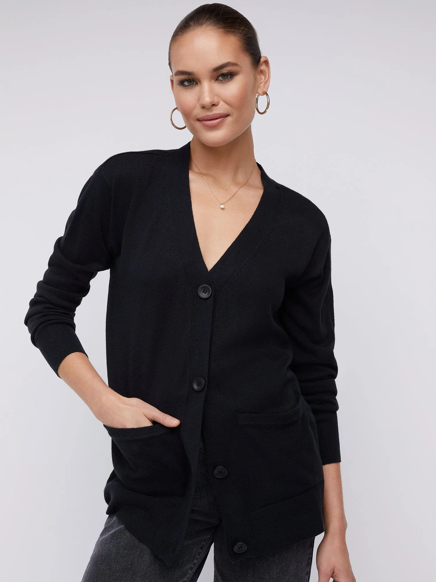 Essential V-Neck Cardigan