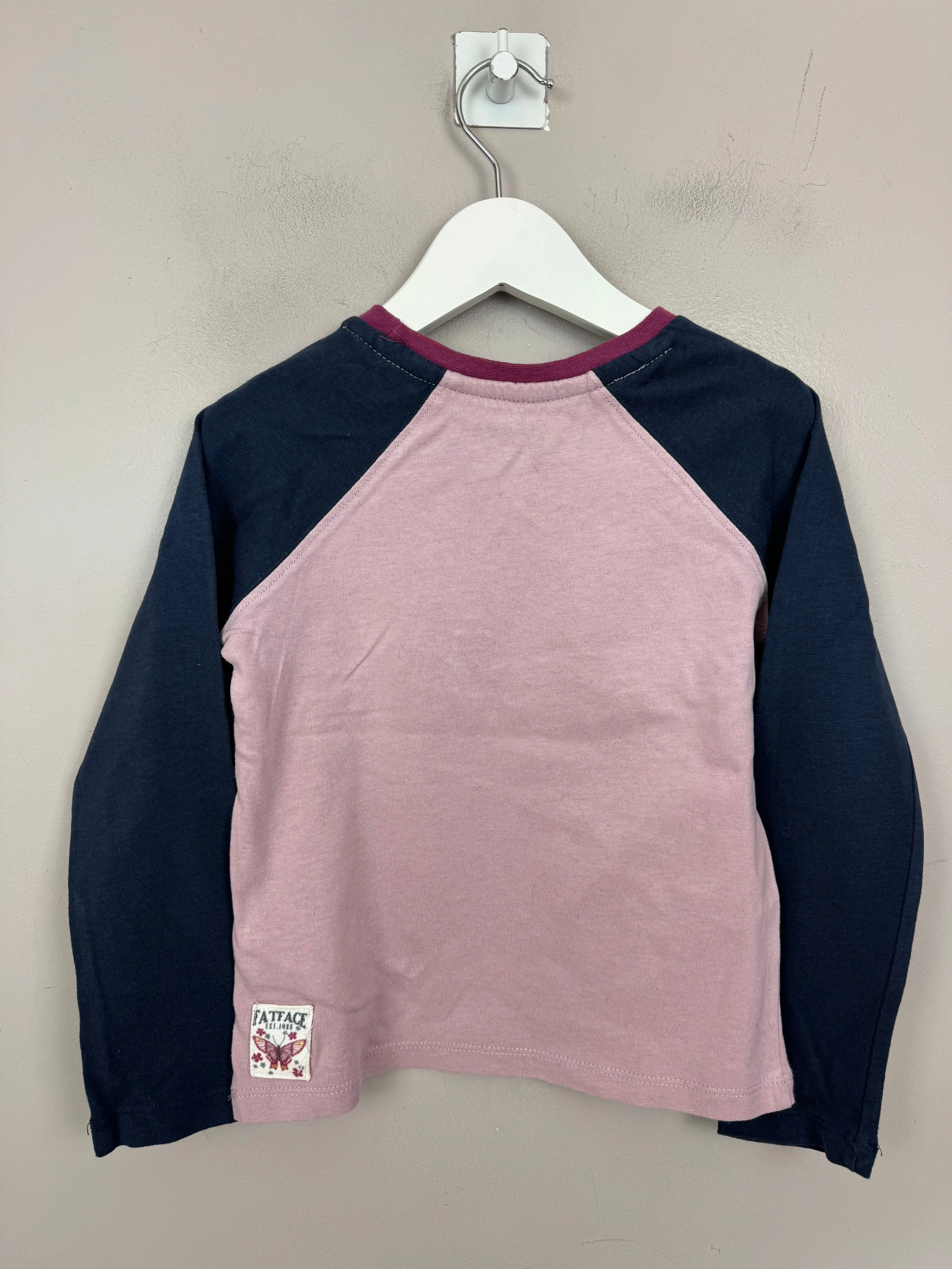 Fat Face skater raglan t-shirt 4-5y