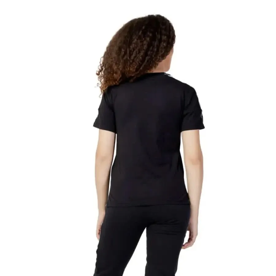 Fila Women's Plain Blue Round Neck T-Shirt 100% Cotton