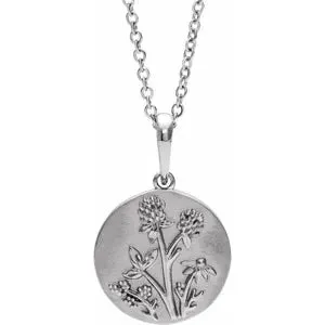 Floral 16-18" Necklace or Pendant 88102