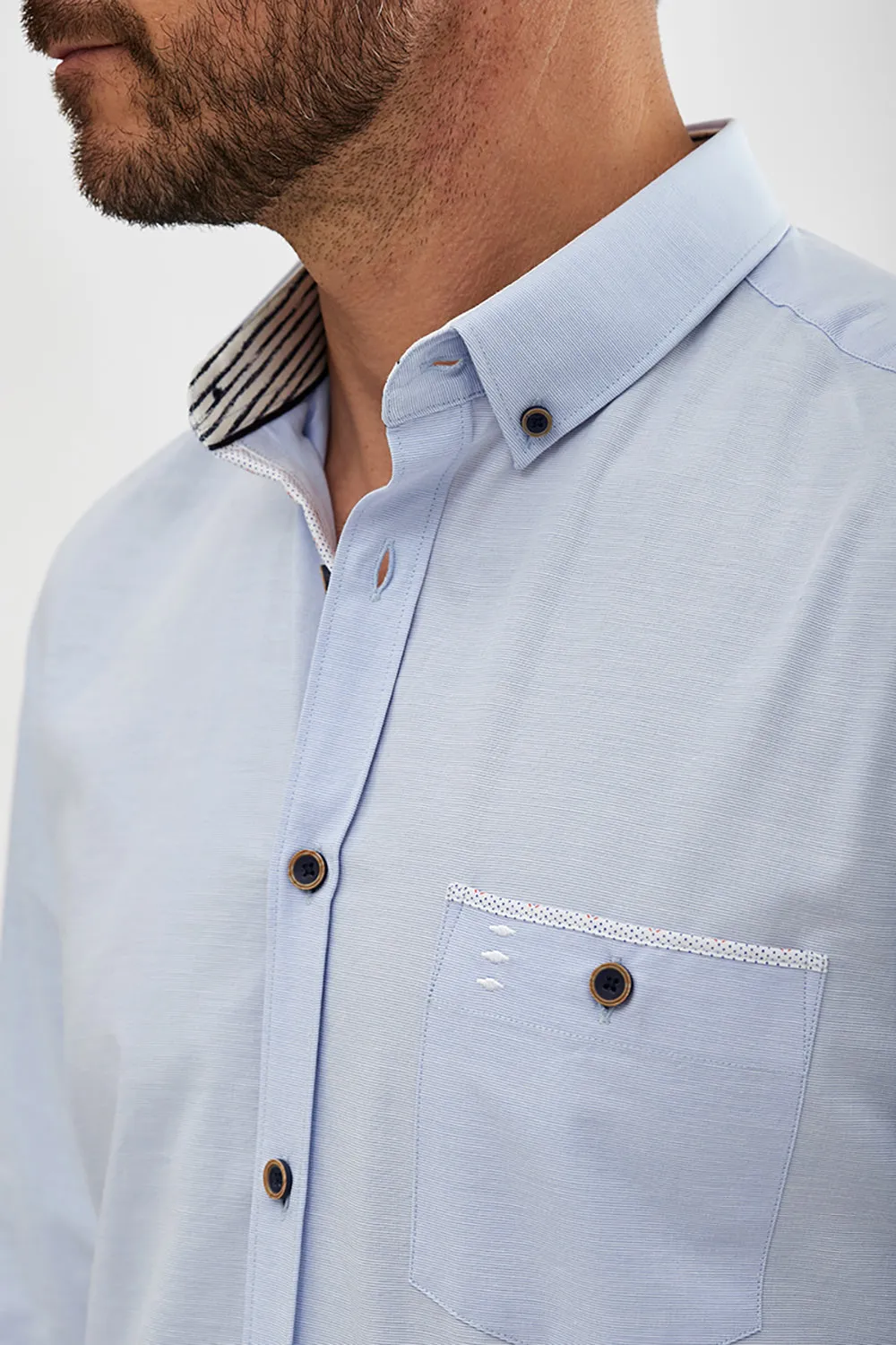 FLORENTINO BUTTON DOWN L/S SHIRT 123732