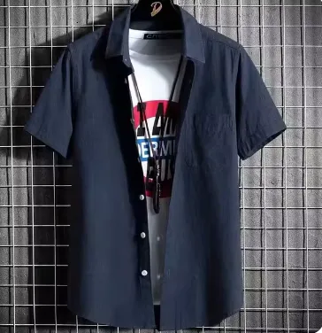 FreshTrend Herren Sommer Oxford-Hemd