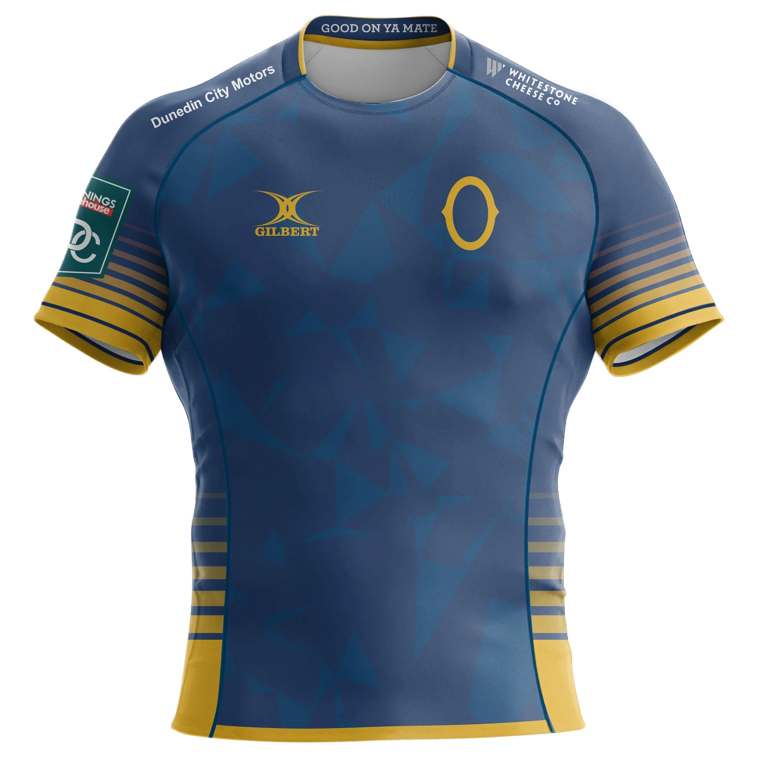 Gilbert Otago Rugby 23 Replica Home Jersey JNR