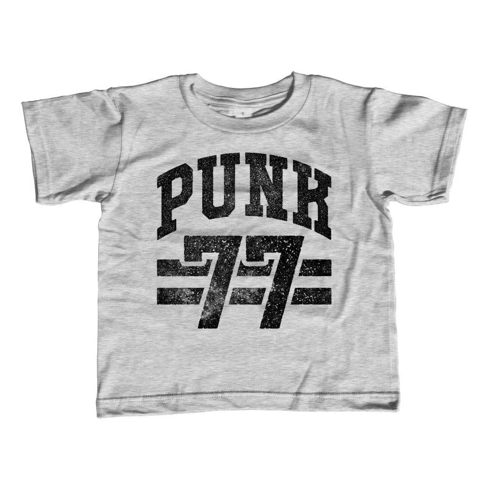 Girl's Punk 77 T-Shirt - Unisex Fit - Alternative Music Punk Rock Grunge