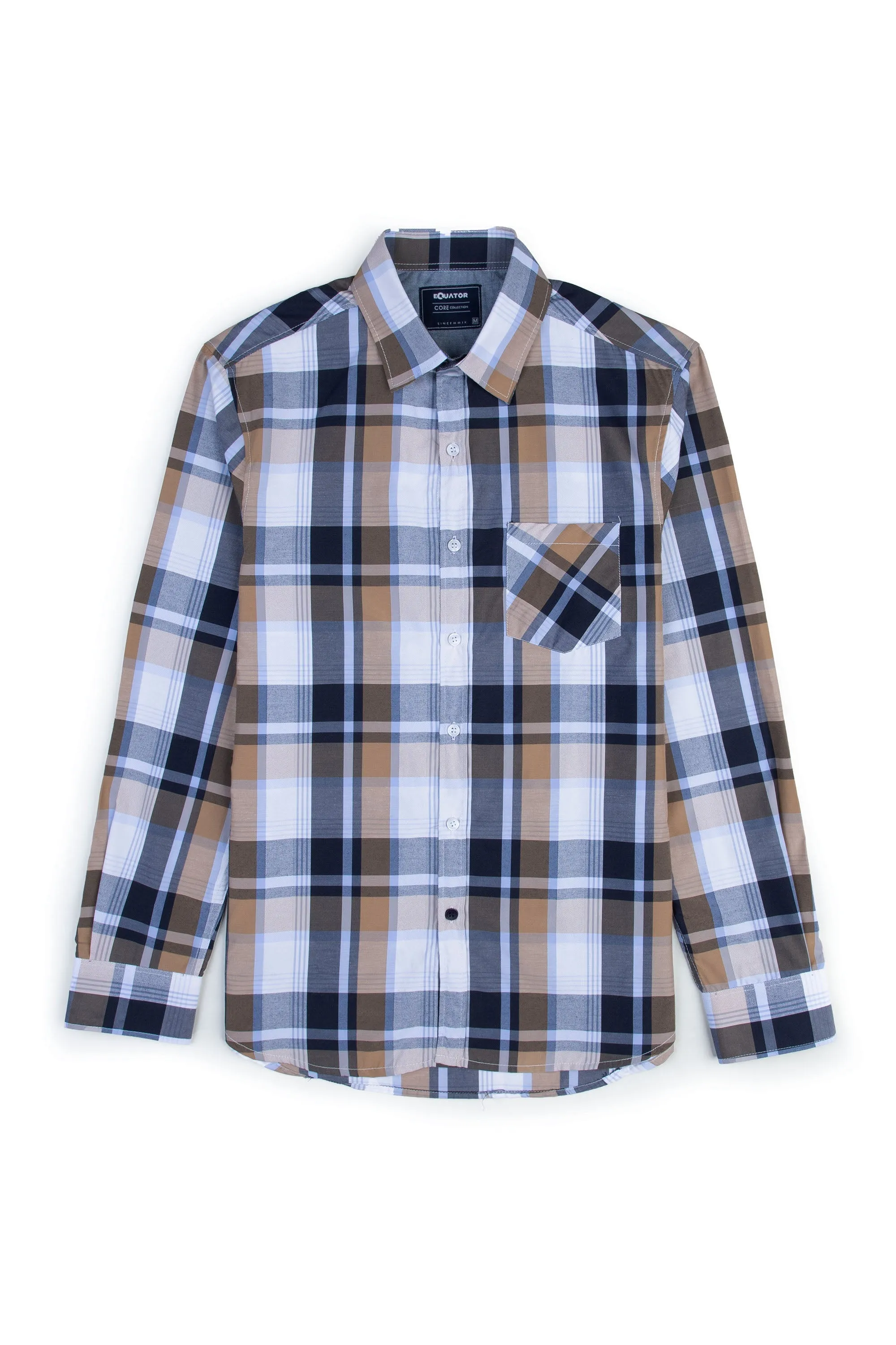 Go-To White Checkered Shirt