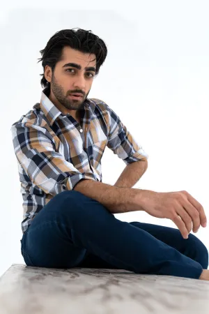 Go-To White Checkered Shirt