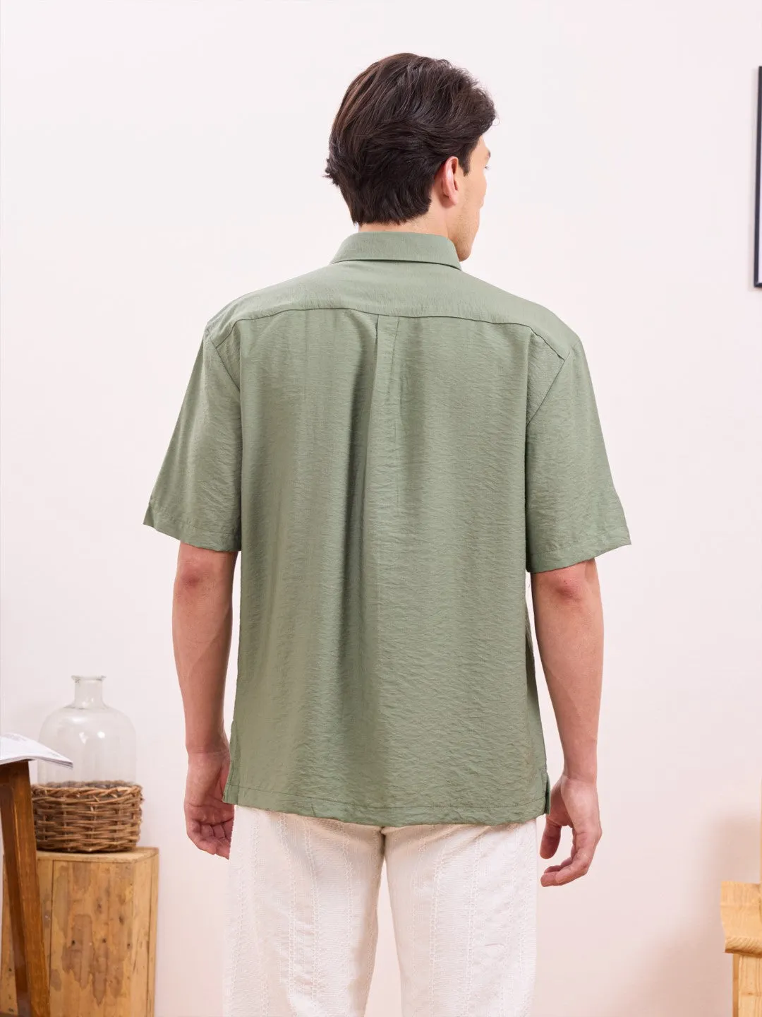Green Plain Resort Shirt