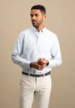 Hemd aus Baumwolle mit Button-Down-Kragen
