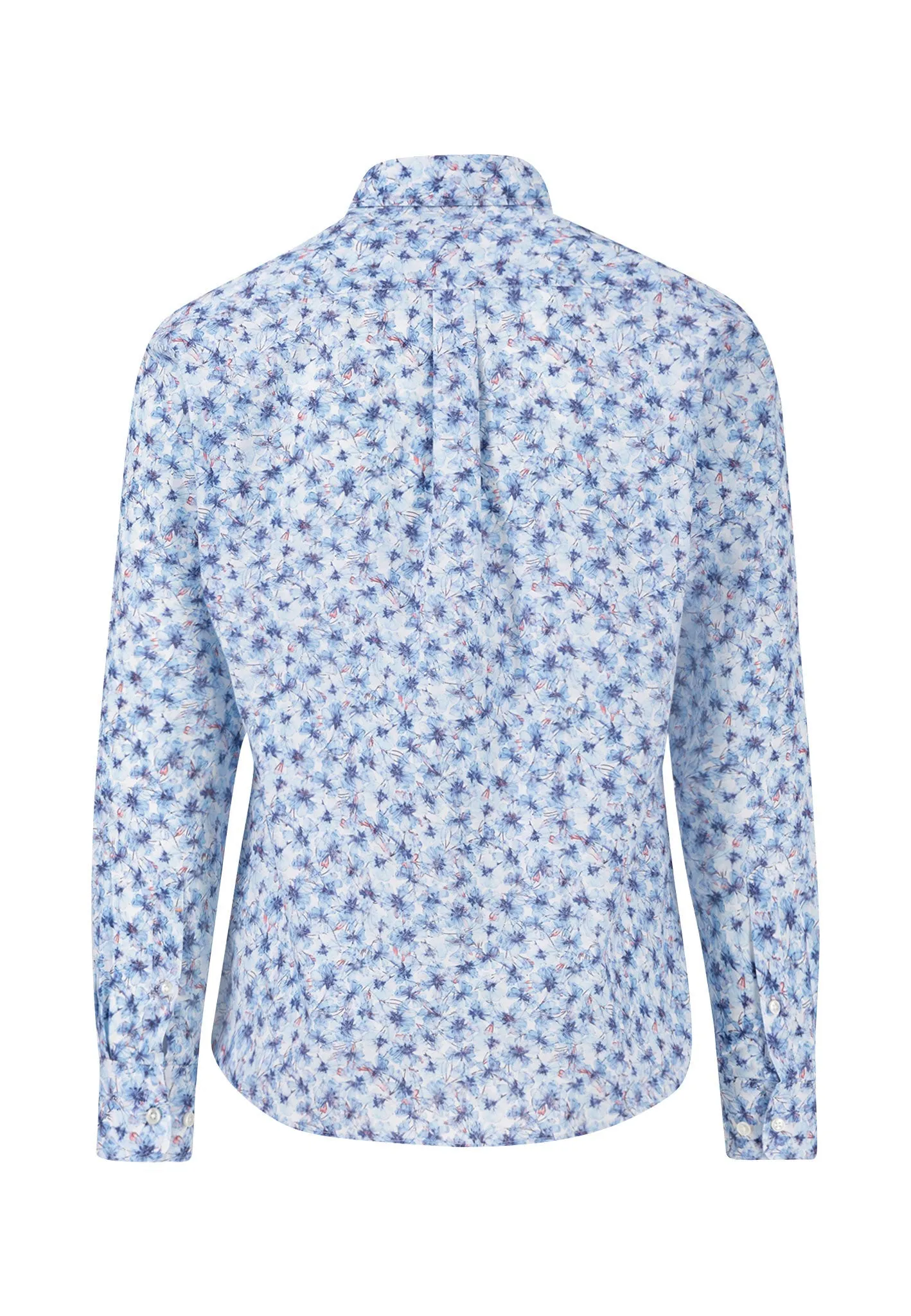 Hemd mit Button-Down-Kragen und floralem Print