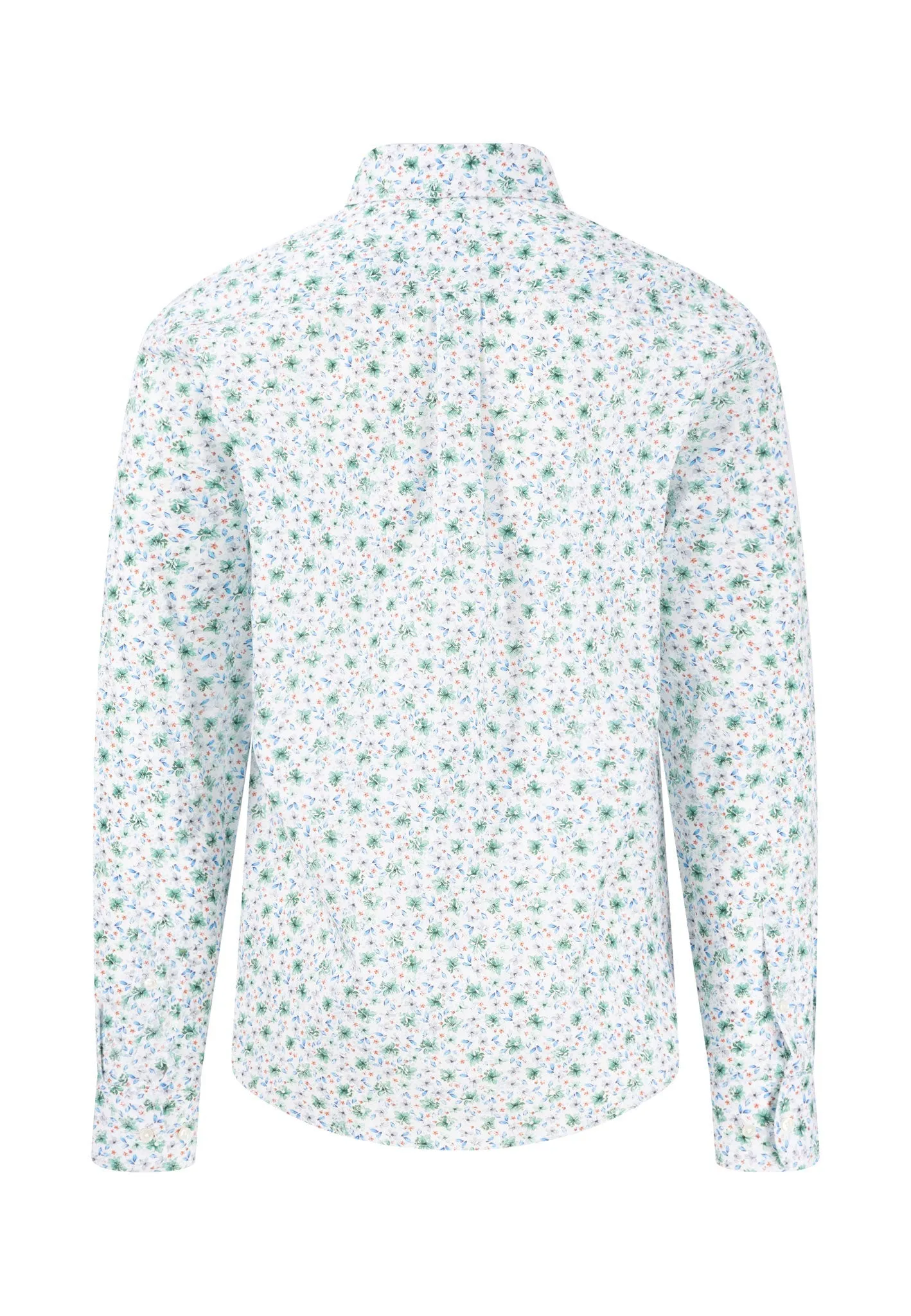 Hemd mit Button-Down-Kragen und floralem Print