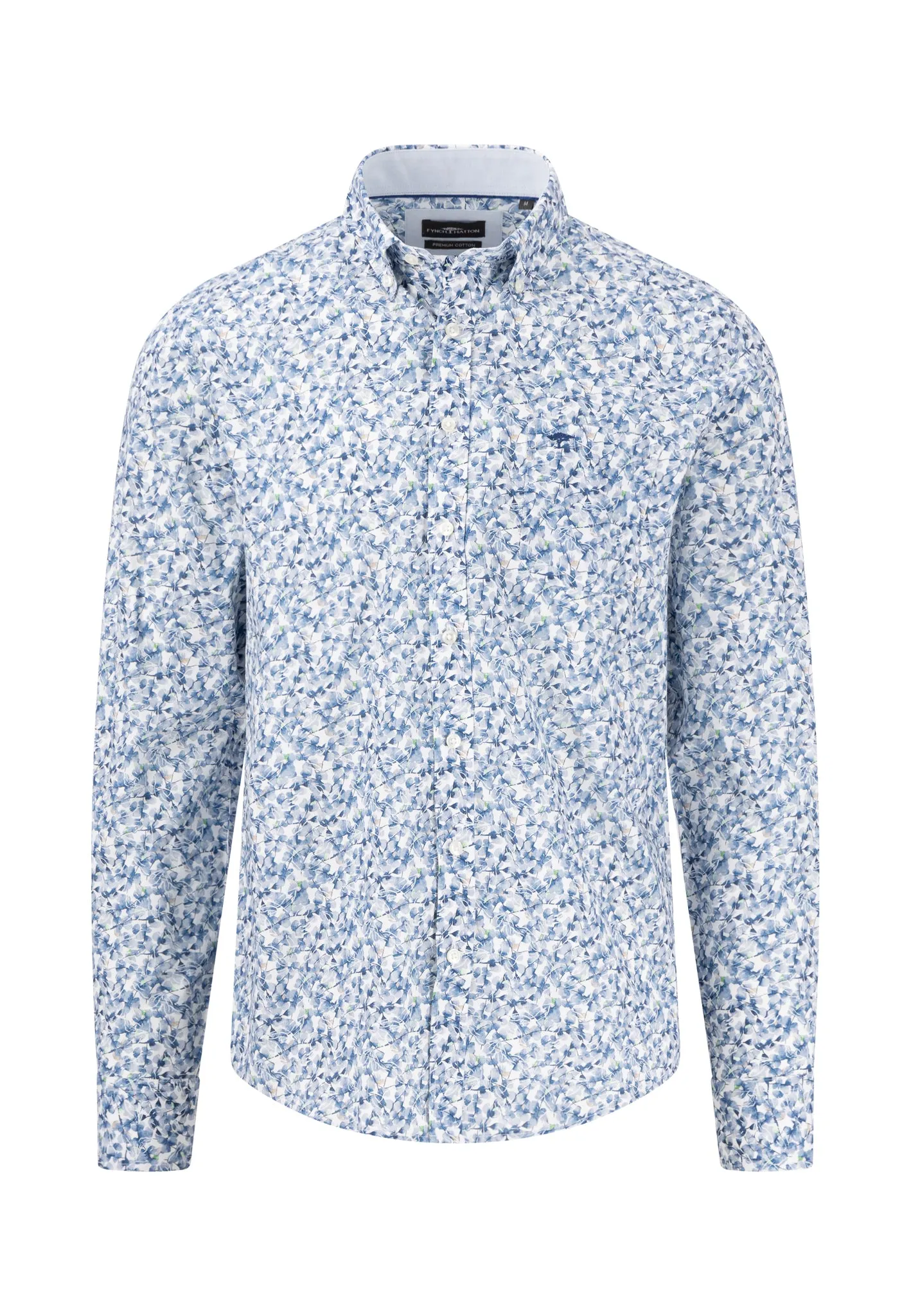 Hemd mit Button-Down-Kragen und floralem Print