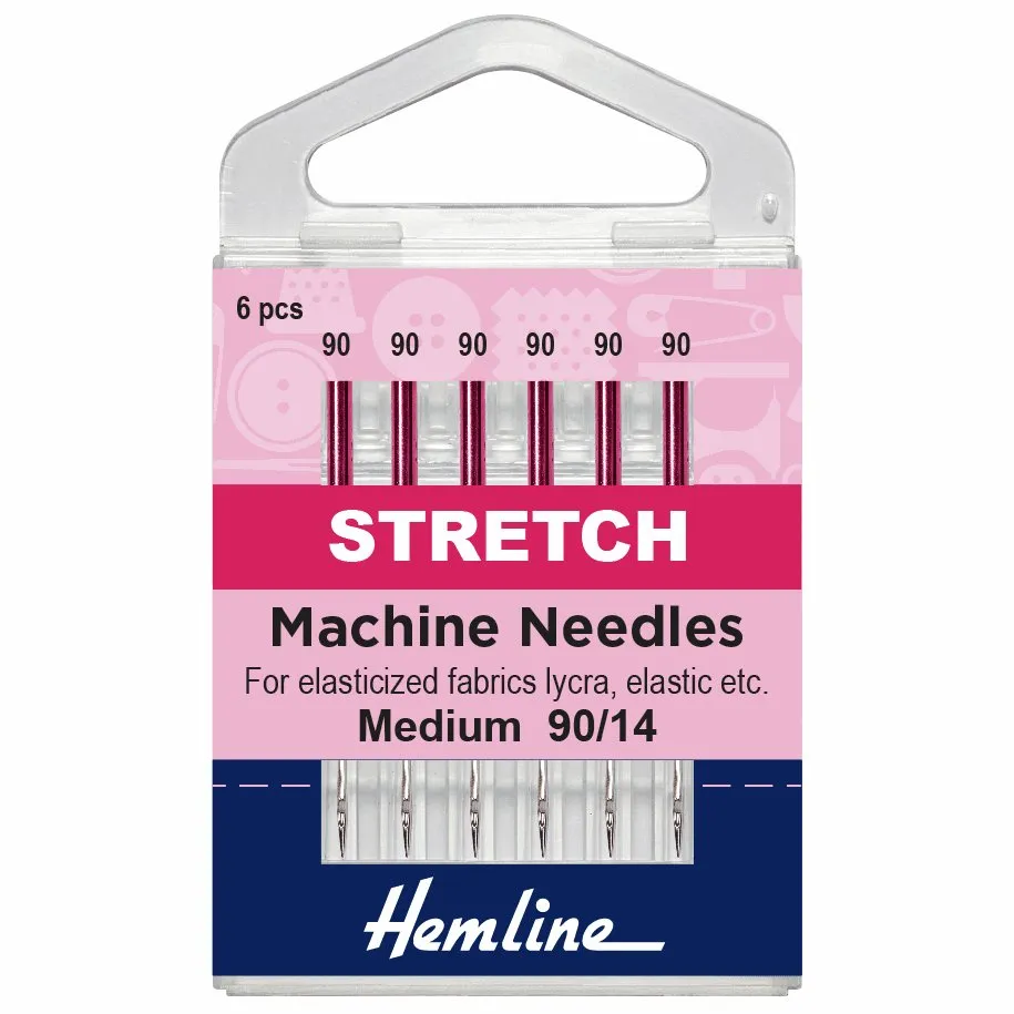 Hemline Stretch Machine Needles - Heavy - 90/14