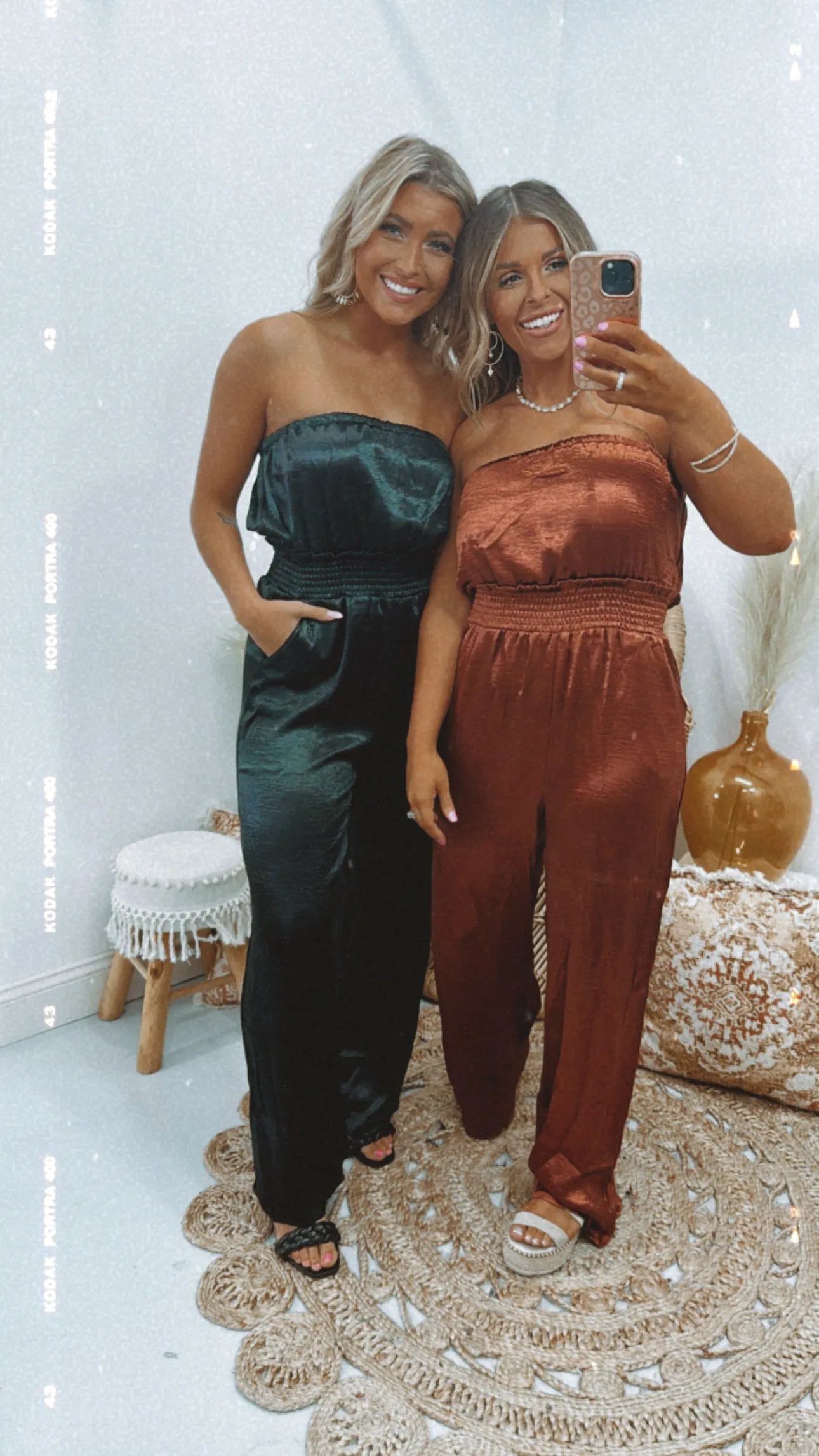 Here To Impress Satin Jumpsuit, Black
