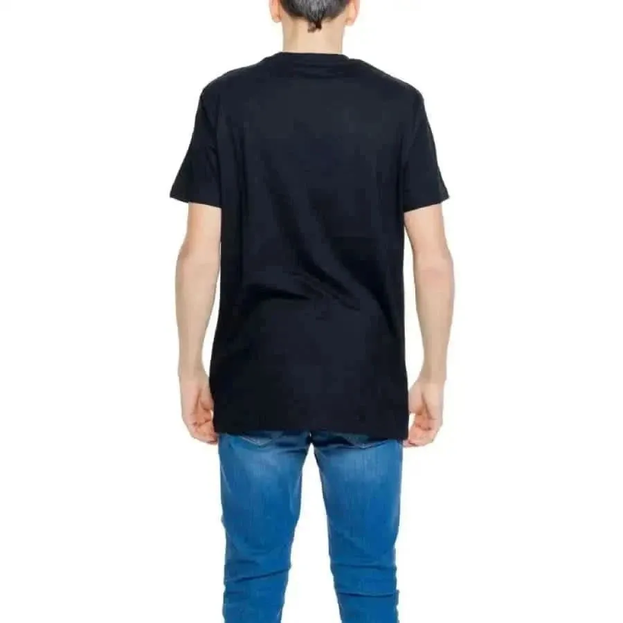 Hydra Clothing Men's Black Plain Round Neck T-Shirt 100% Cotton