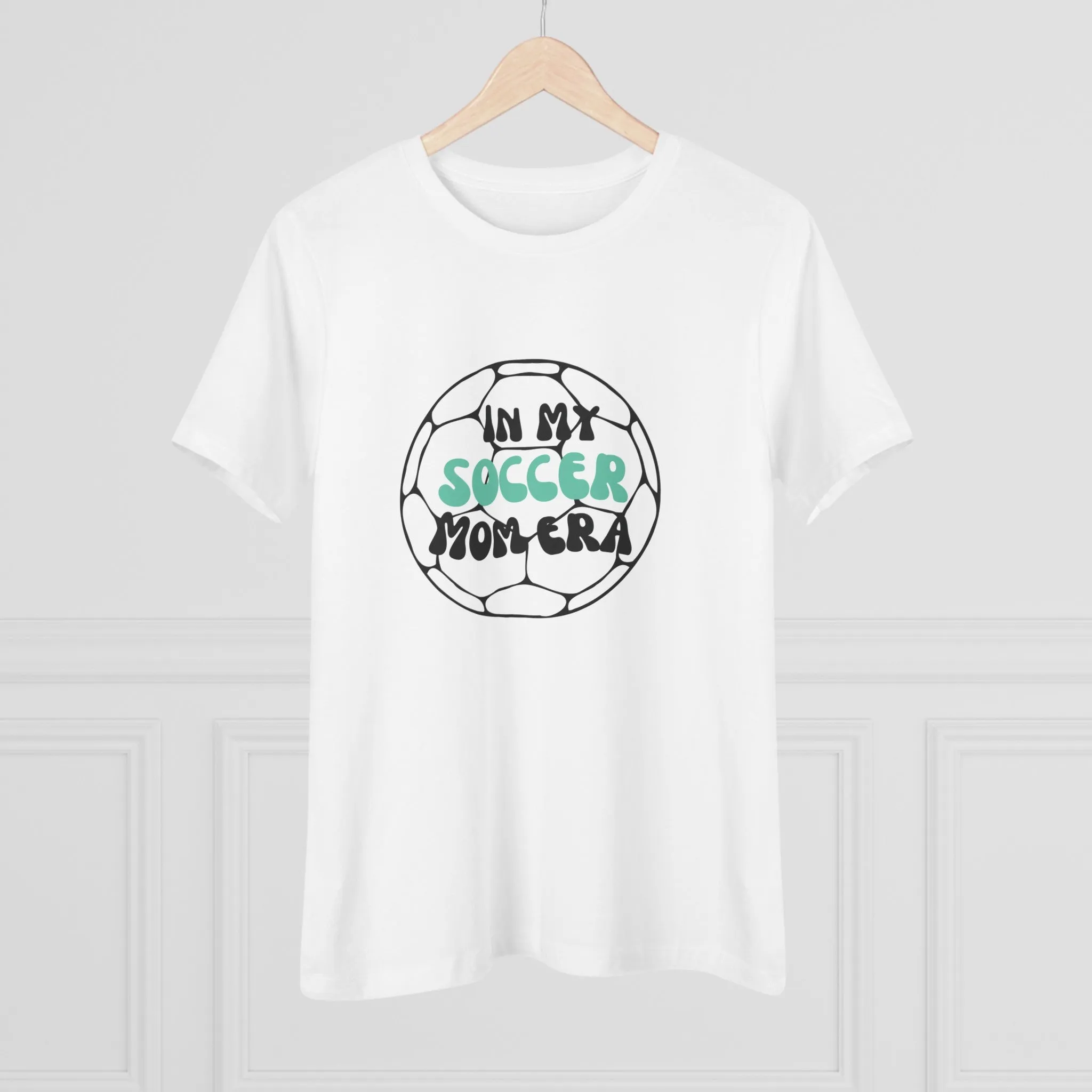 In My Soccer Mom's Era Women's Cotton Tee