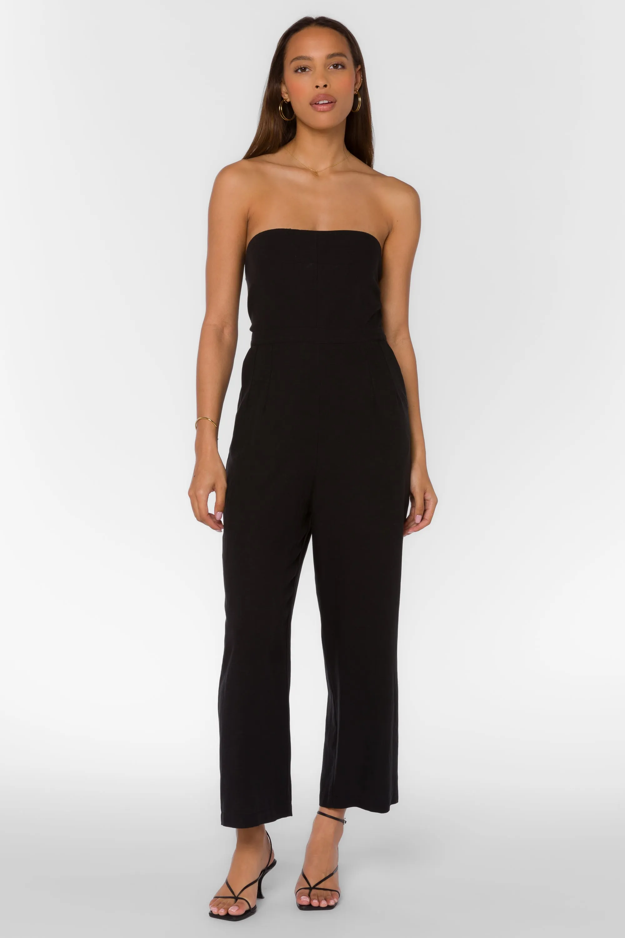 Jeanie Black Jumpsuit