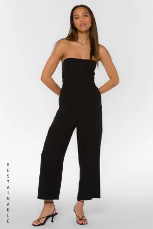 Jeanie Black Jumpsuit