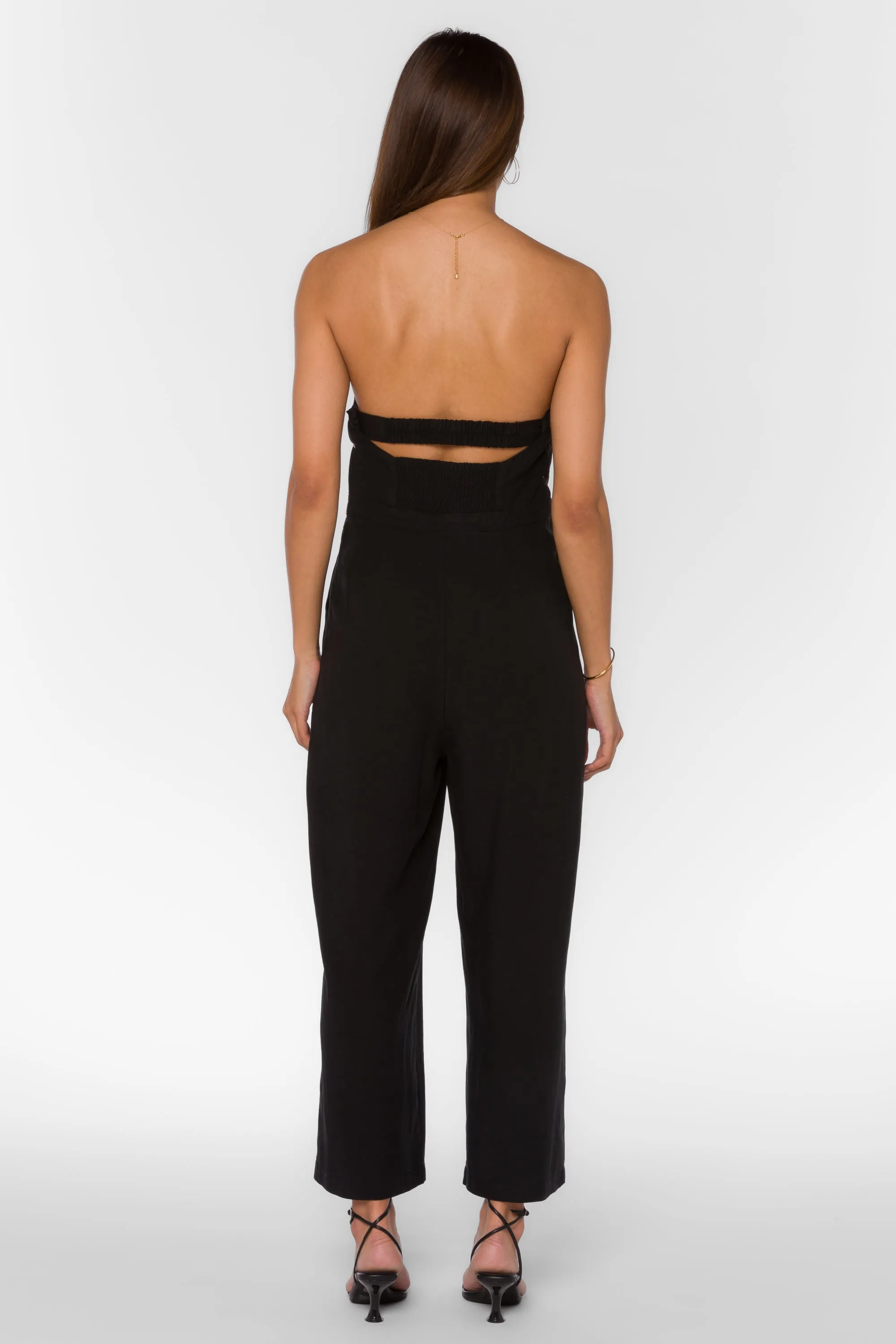 Jeanie Black Jumpsuit