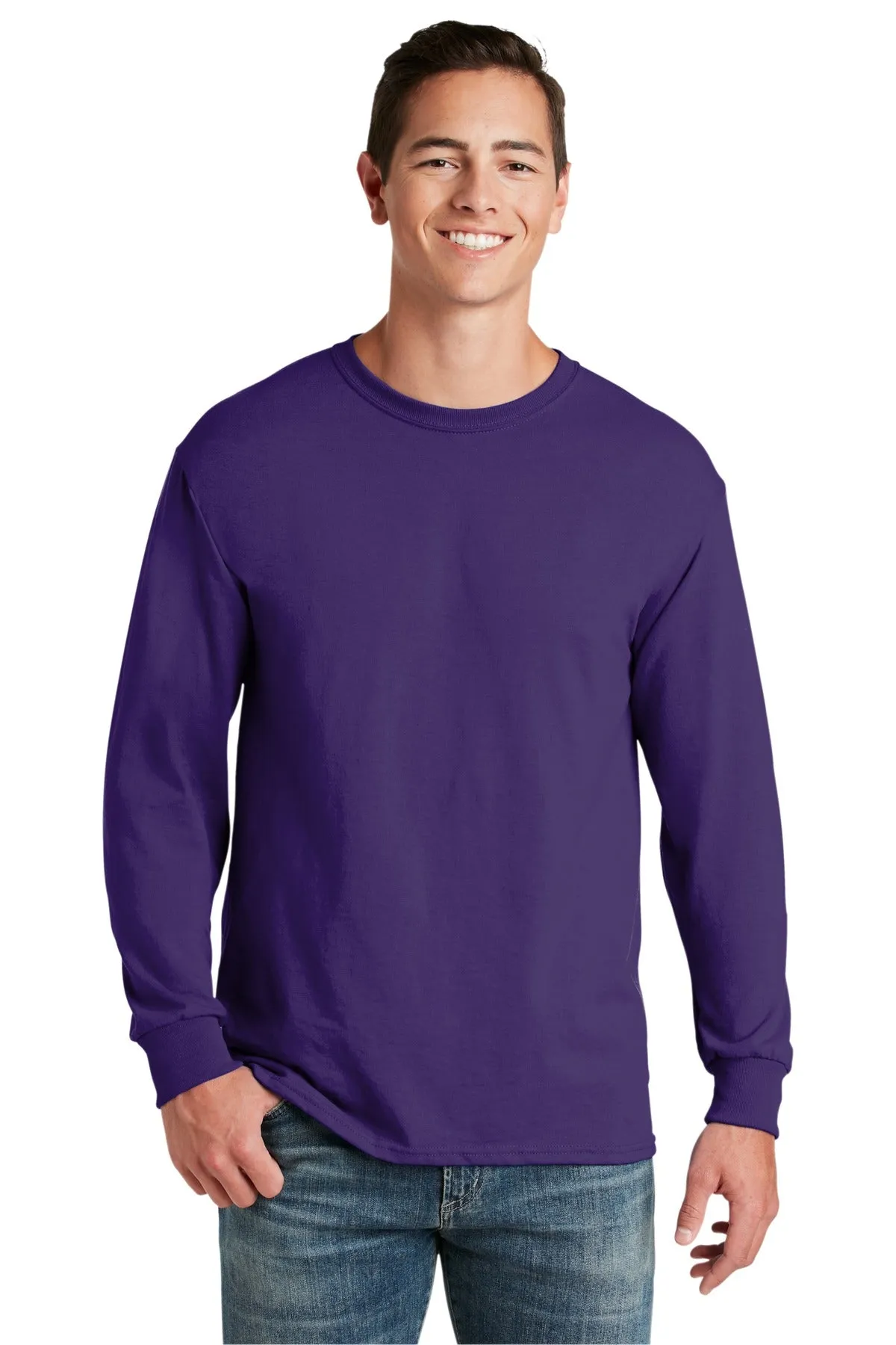 Jerzees¨ - Dri-Power¨ 50/50 Cotton/Poly Long Sleeve T-Shirt.  29LS