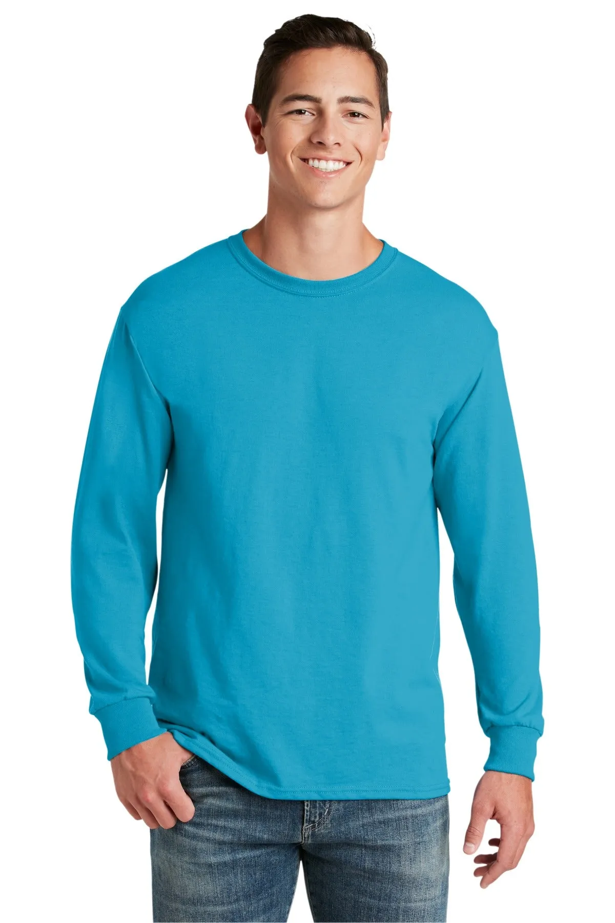 Jerzees¨ - Dri-Power¨ 50/50 Cotton/Poly Long Sleeve T-Shirt.  29LS