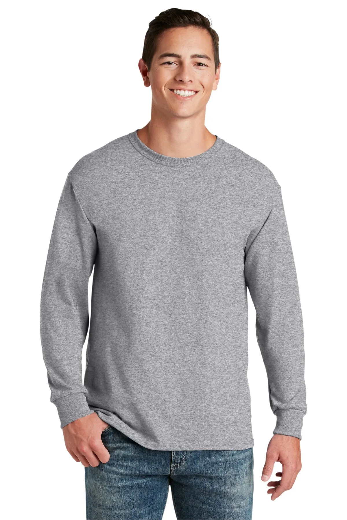 Jerzees¨ - Dri-Power¨ 50/50 Cotton/Poly Long Sleeve T-Shirt.  29LS