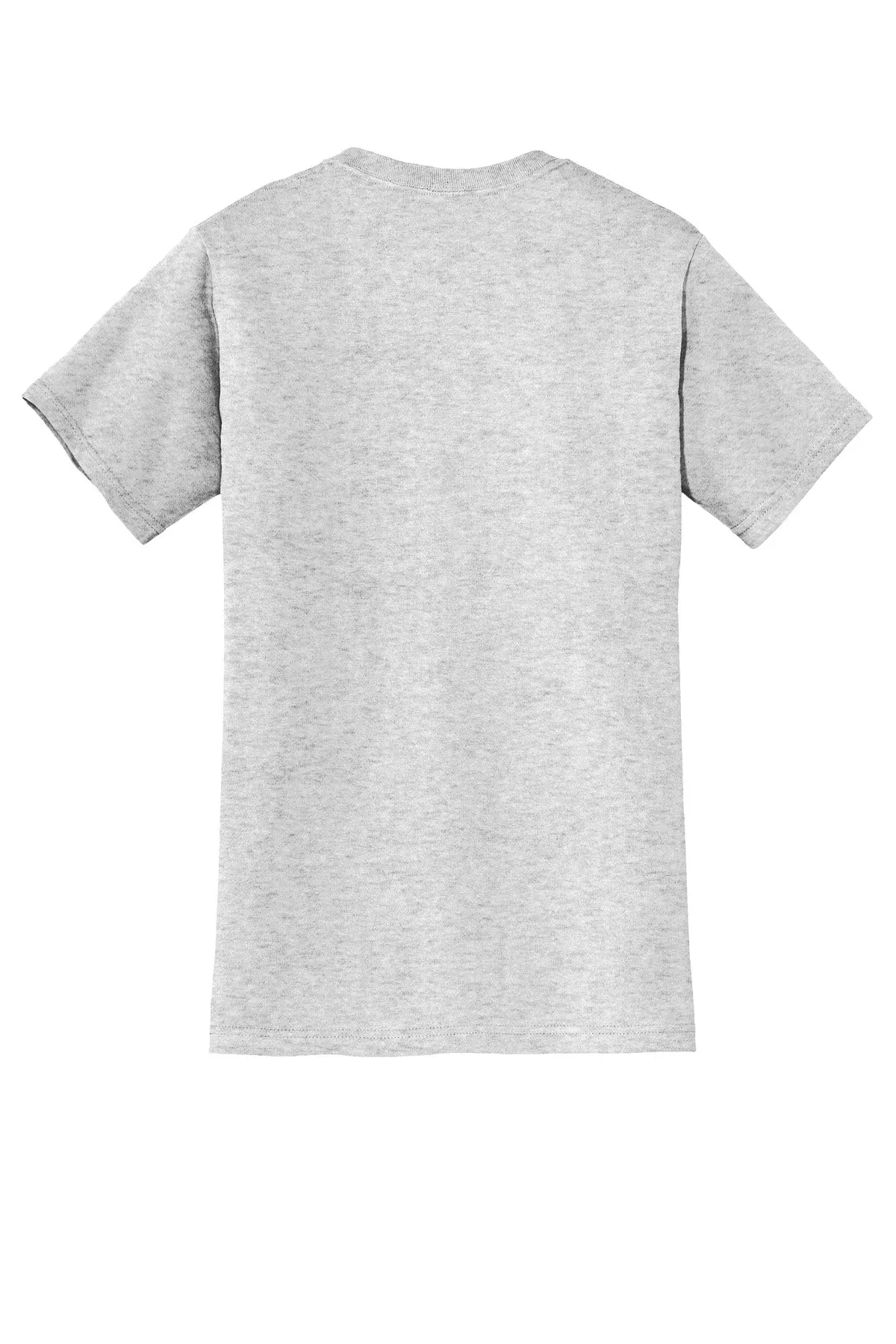 Jerzees  Dri-Power 50/50 Cotton/Poly Pocket T-Shirt.  29MP Ash