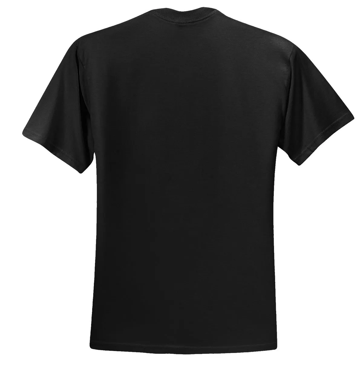 Jerzees  Dri-Power 50/50 Cotton/Poly T-Shirt.  29M Black