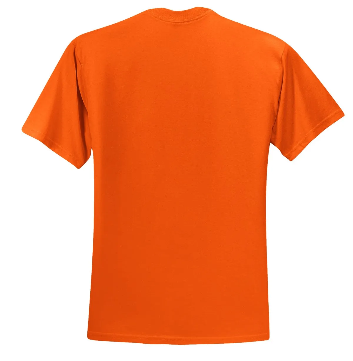 Jerzees  Dri-Power 50/50 Cotton/Poly T-Shirt.  29M Burnt Orange