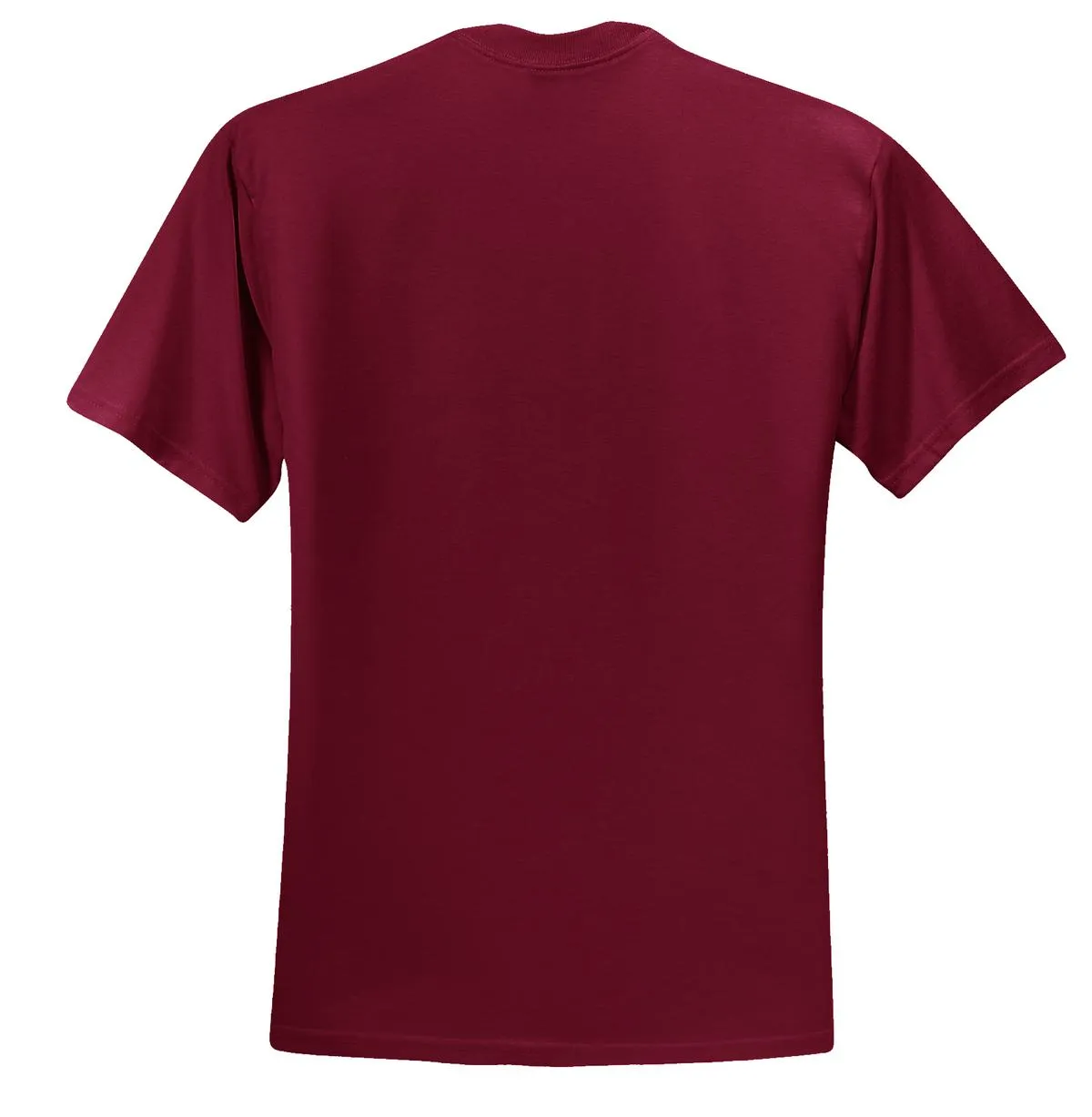 Jerzees  Dri-Power 50/50 Cotton/Poly T-Shirt.  29M Cardinal