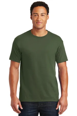 Jerzees  Dri-Power 50/50 Cotton/Poly T-Shirt.  29M Military Green