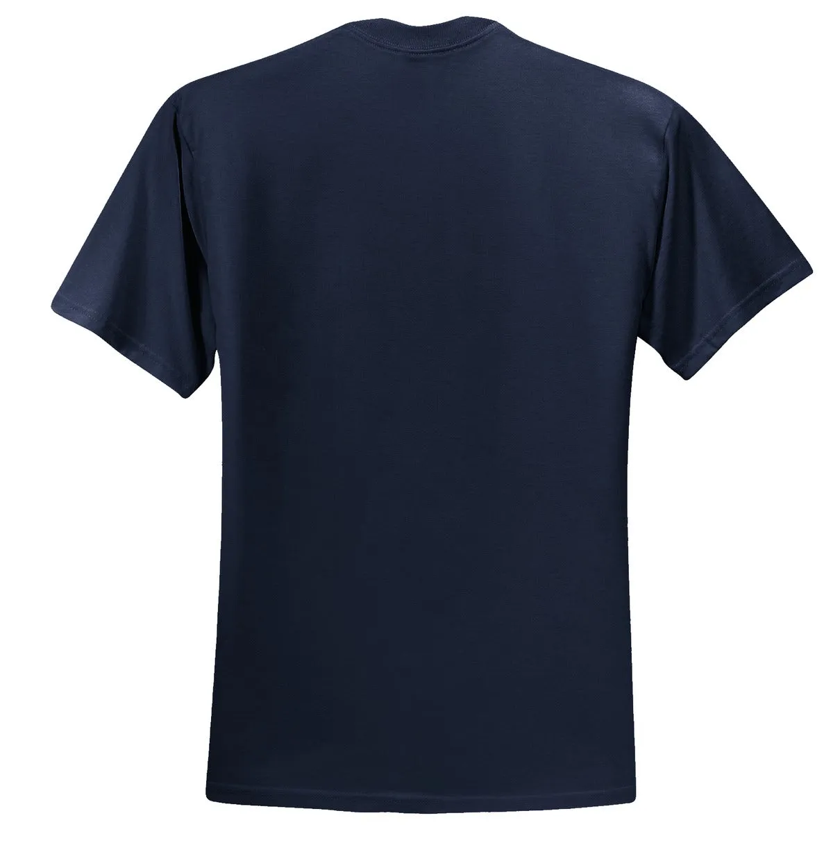 Jerzees  Dri-Power 50/50 Cotton/Poly T-Shirt.  29M Navy