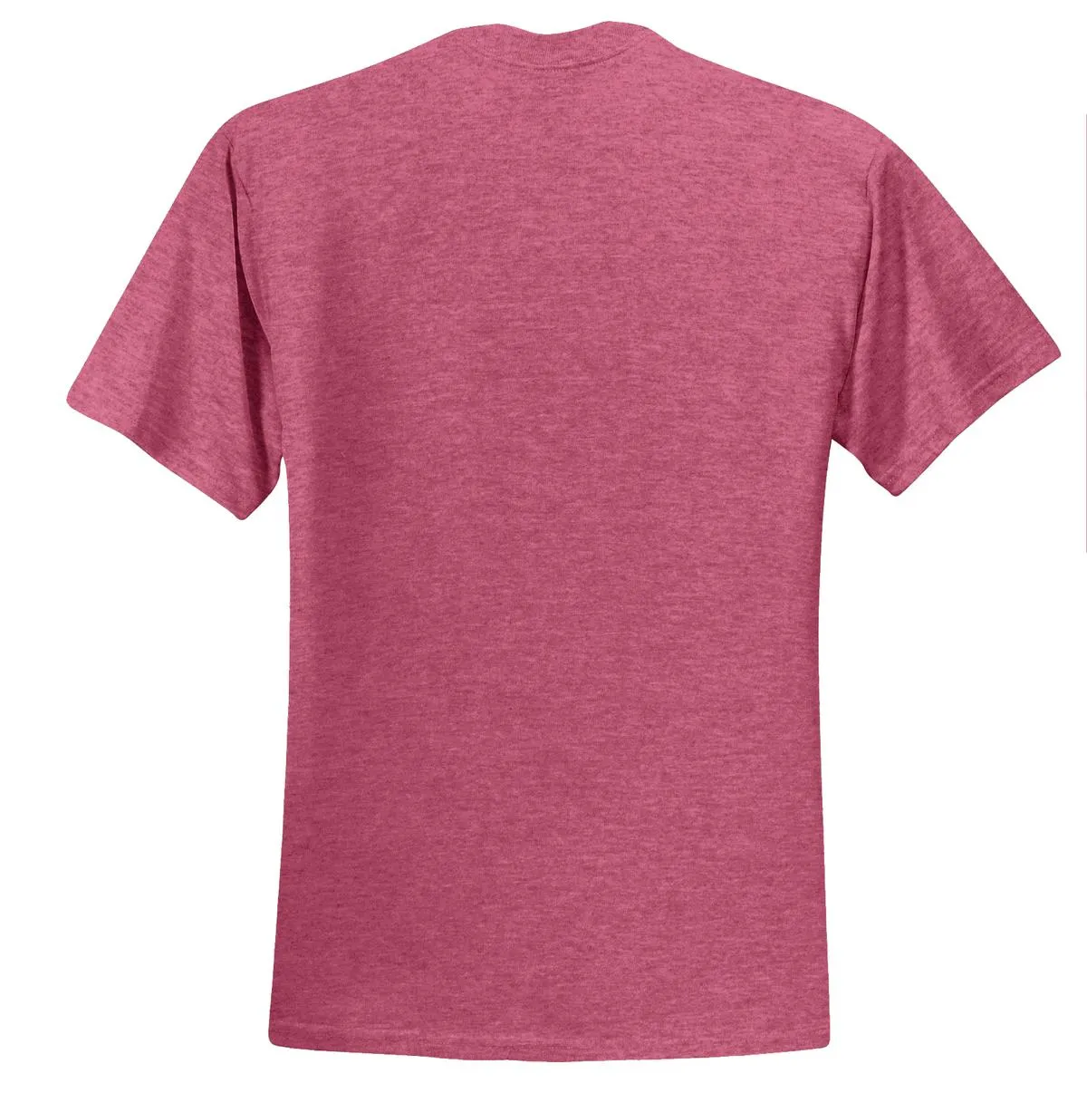 Jerzees  Dri-Power 50/50 Cotton/Poly T-Shirt.  29M Vintage Heather Red