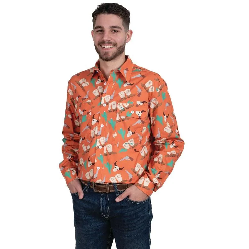 Just Country Workshirt Mens Austin Full Button
