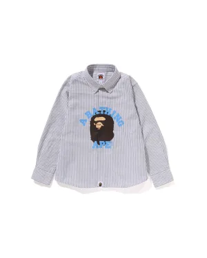 Kids College Stripe Oxford Bd Shirt