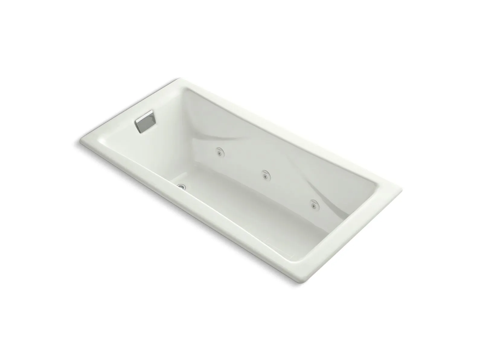 KOHLER K-865-JHD Tea-for-Two 71-3/4" x 36" drop-in/undermount whirlpool bath