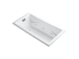 KOHLER K-865-JHD Tea-for-Two 71-3/4" x 36" drop-in/undermount whirlpool bath