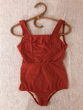 Lady Suit in Burnt Orange