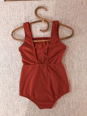 Lady Suit in Burnt Orange