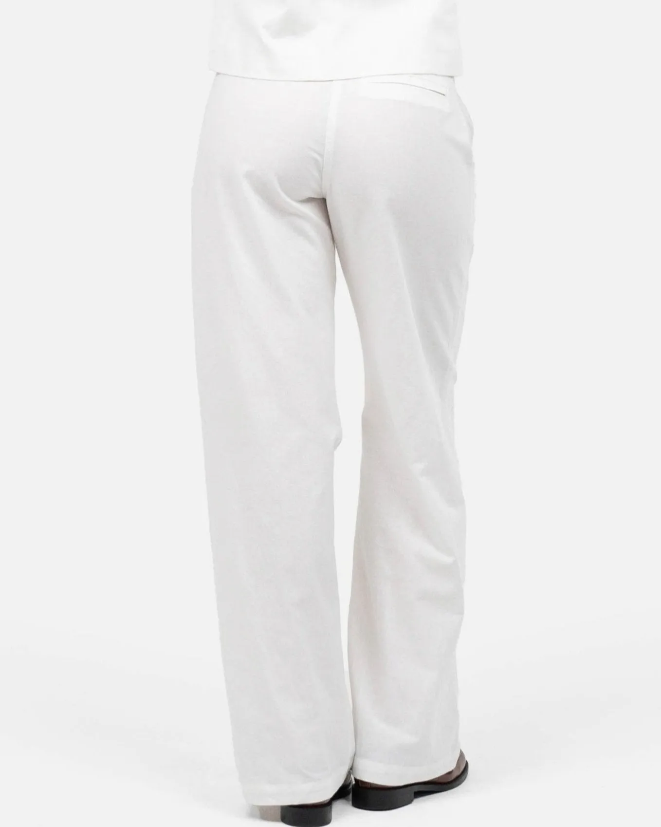 Linen Suit Pants White