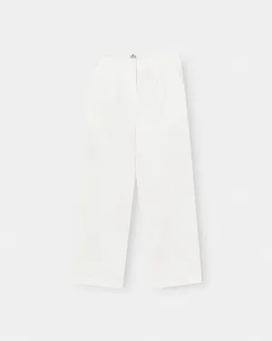 Linen Suit Pants White