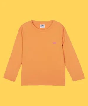 LONDON MUSTARD GIRLS LONG SLEEVES T-SHIRT - MUSTARD